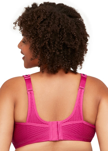 Brassière Sport spécial Grande taille Imprime Fuchsia