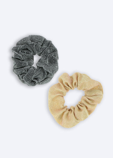 Chouchous fantaisie pour les cheveux Or / argent