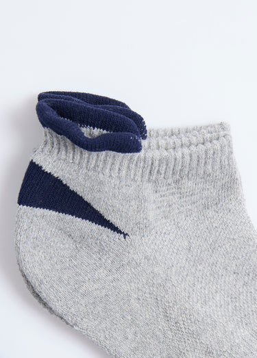 Lot de 2 Socquettes techniques Gris/Marine