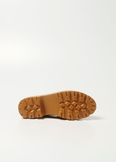 Mocassins détails bijou semelle épaisse Camel