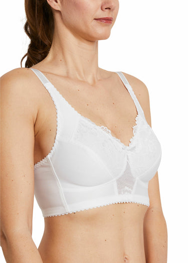 Soutien-gorge sans armatures post opératoire Blanc