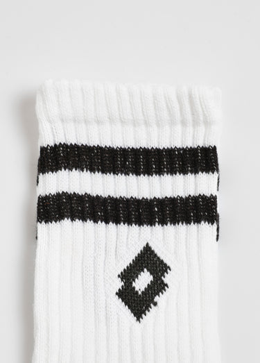 Lot de 3 Chaussettes de sport côtelées Blanc