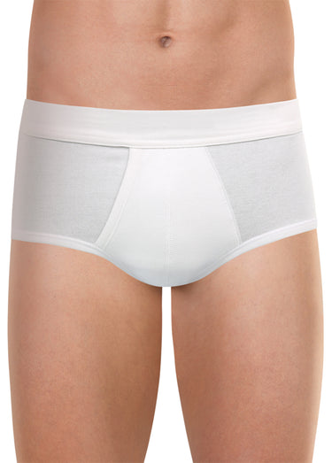 Slip à poche uni homme Blanc