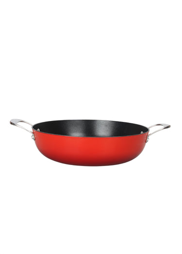 Sautoir 28cm fonte tous feux antiadhésive Rouge