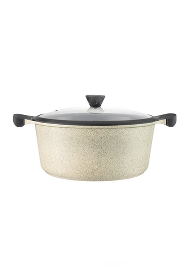 Faitout 28cm alu et revêtement céramique Vert