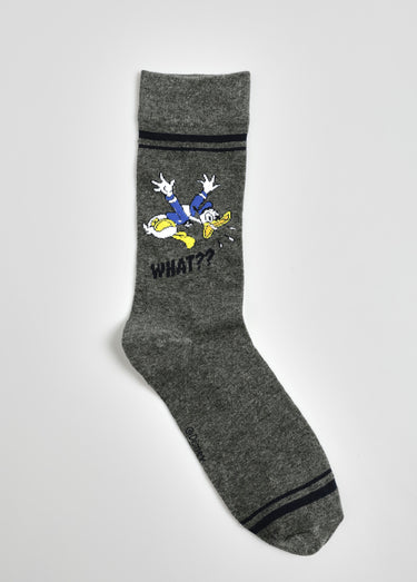 Chaussettes coton, Mickey and Friends Gris Fonce