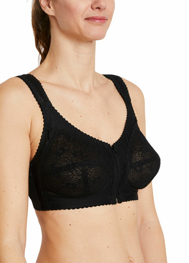 Soutien-gorge sans armatures grand maintien Noir