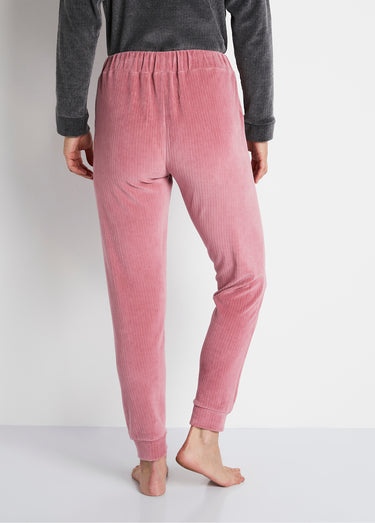 Pantalon de pyjama en velours côtelé Bois De Rose