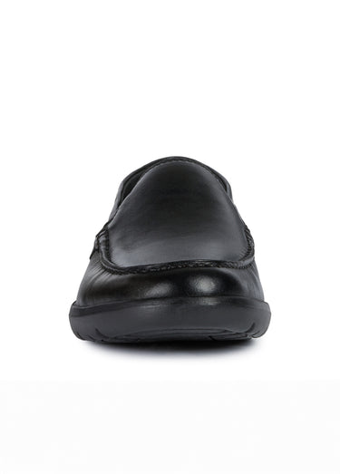Mocassins cuir semelle antidérapante Noir