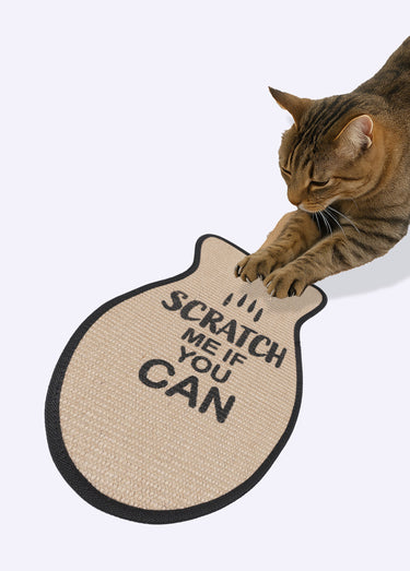 Griffoir pour chat avec décor fantaisie Griffe