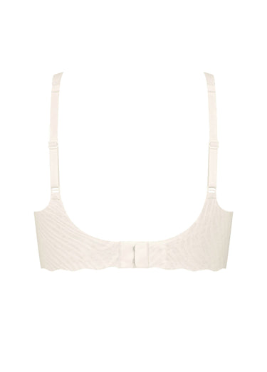 Soutien gorge microfibre graphique Blanc
