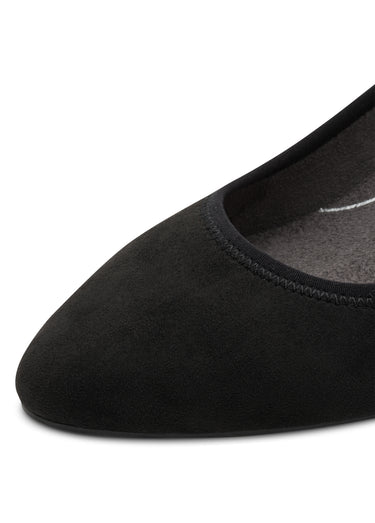 Escarpins chic bout pointu et talon haut Noir