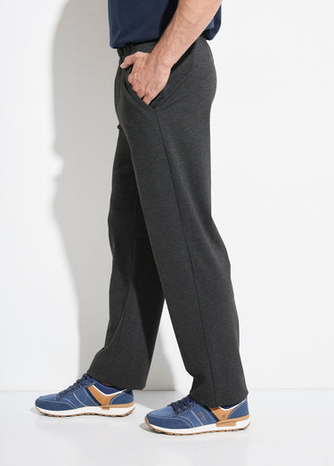 Pantalon extensible ceinture élastiquée Anthracite