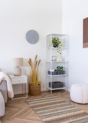 Étagère à poser design, 5 niveaux Blanc