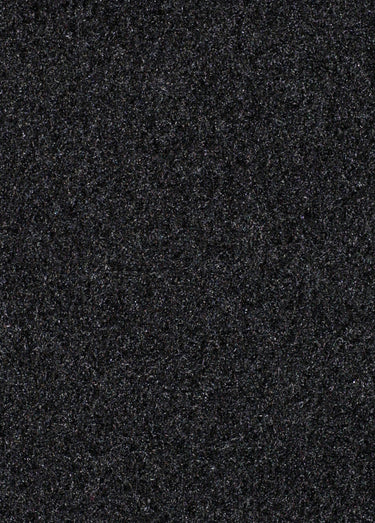 Coupon tissu épais foncé Noir