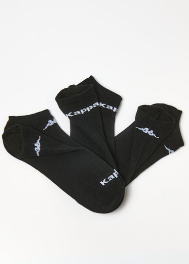 Lot de 3 Socquettes logo, foncé Noir Lot 3