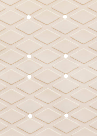 Tapis antidérapant baignoire 70x35cm Beige