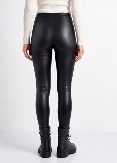 Legging effet pantalon Noir