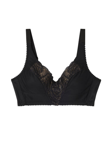 Soutien-gorge bustier sans armatures Noir