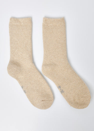 Paire de chaussettes chaudes avec laine Camel