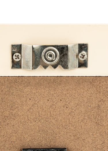 Cadre photo forme ondulée, 13x18cm Beige