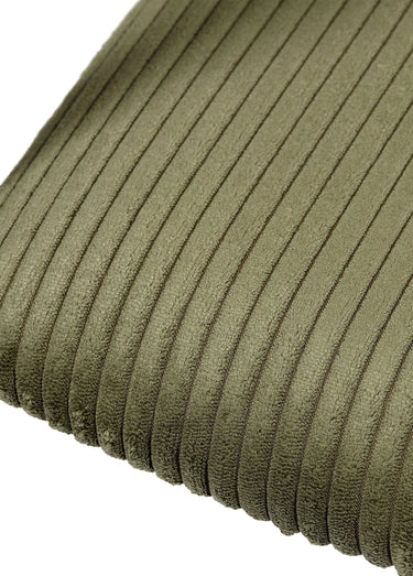 Pouf coffre pliable carré velours SCOTT Vert