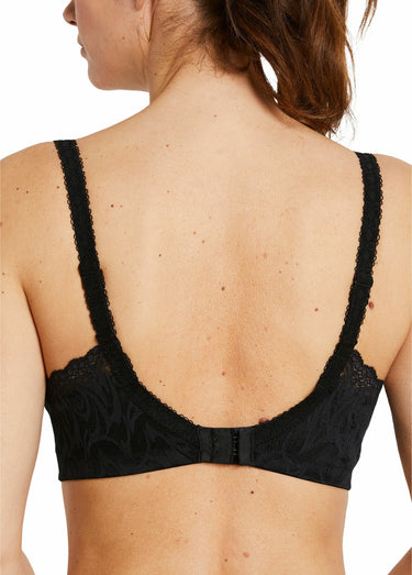 Soutien-gorge avec armatures en dentelle Noir