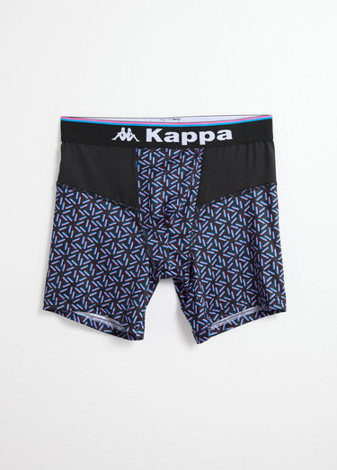 Boxers longs surpiqûres apparentes Noir