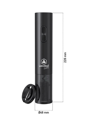 Ouvre-bouteille électrique à piles Noir