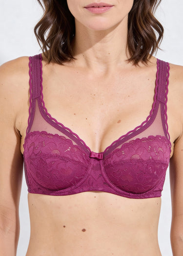 Soutien-gorge recyclé avec armatures Violine