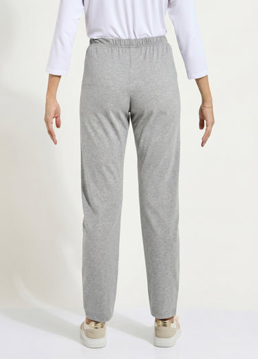 Legging coton stretch taille élastiquée Chine Gris