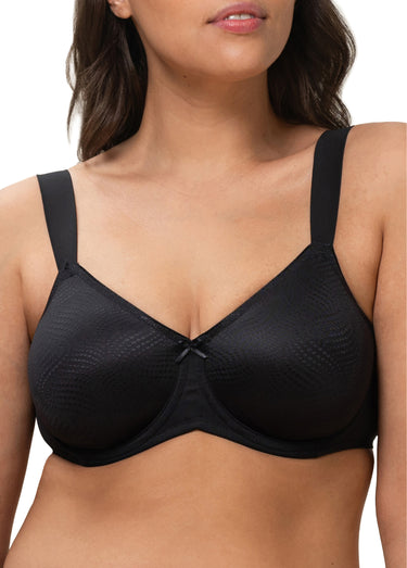 Soutien-gorge avec armatures minimiseur Noir