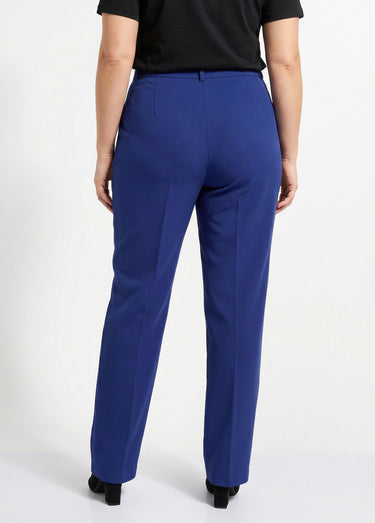 Pantalon fluide large Marine
