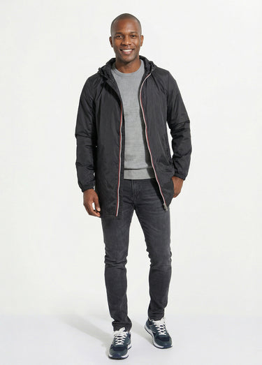 Parka longue déperlante tendance Noir