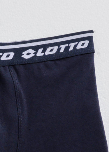 Boxer ceinture élastiquée logo, foncé Marine