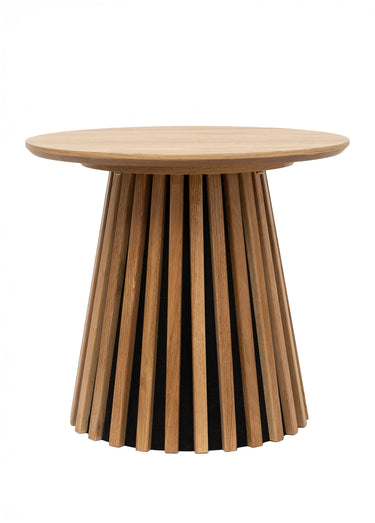 Table d'appoint, placage chêne clair Chêne