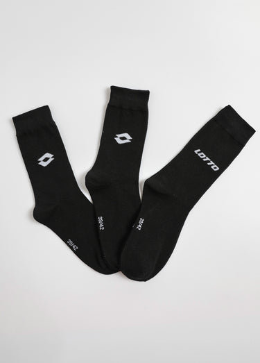 Lot de 3 Chaussettes assorties Noir