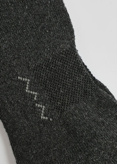Lot de 3 Chaussettes bicolores bouclettes Gris
