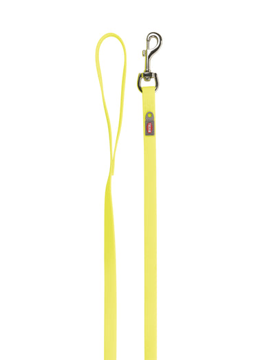 Laisse à pister PVC Jaune