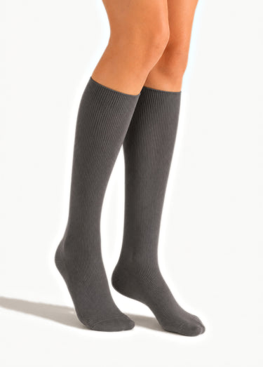 Chaussettes hautes chaudes - lot de 2 paires Gris Lot2
