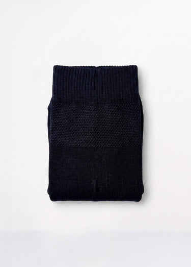 Mi-bas effet massant - lot de 2 paires Marine Lot 2