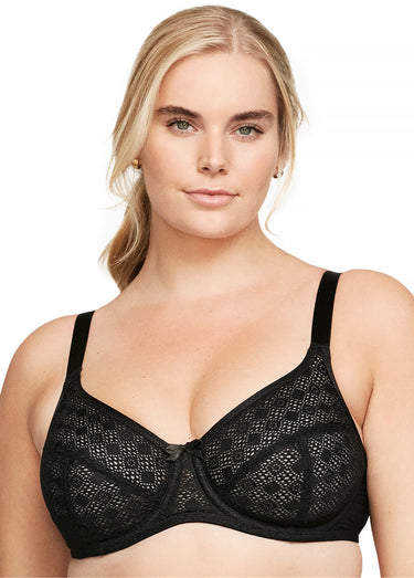 Soutien-gorge WonderWire Grande taille Noir