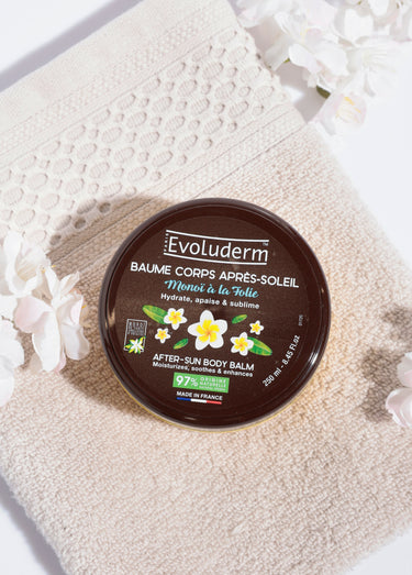 Baume corps après-soleil au monoï  Jaune