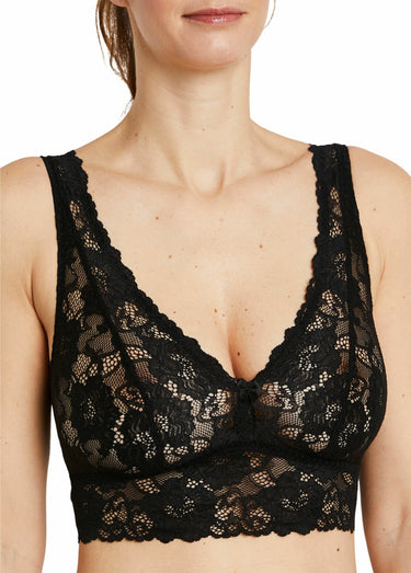 Soutien-gorge brassière sans armatures Noir