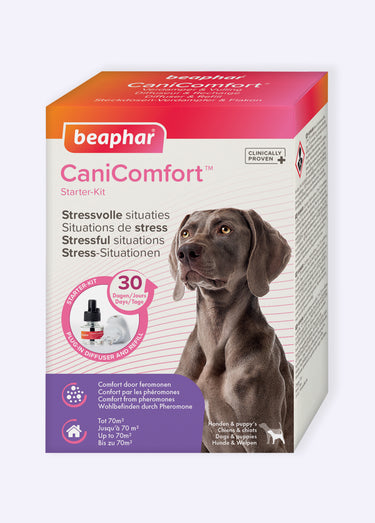 Kit diffuseur anti stress 30J chien/chiot Blanc