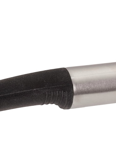 Set 5 ustensiles en silicone + pot inox Gris/Noir