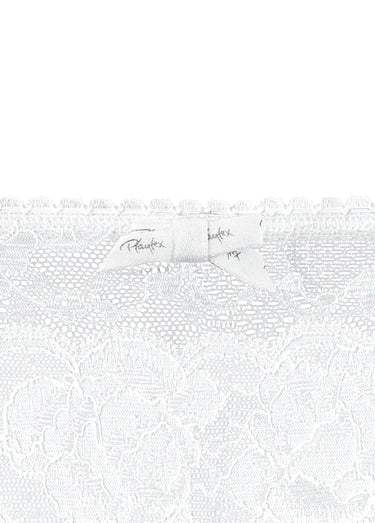 Culotte taille haute Flower Elegance Blanc