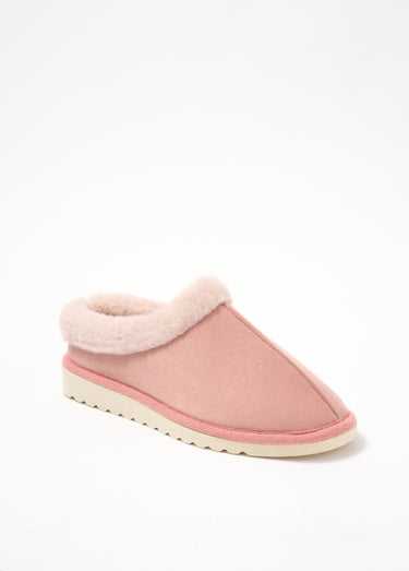 Chaussons doux fourrés largeur confort Rose