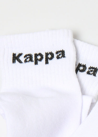 Lot de 3 Chaussettes basses logo Blanc Lot 3