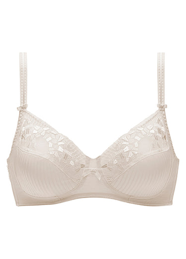 Soutien-gorge sans armatures maintien, PONT NEUF Ivoire